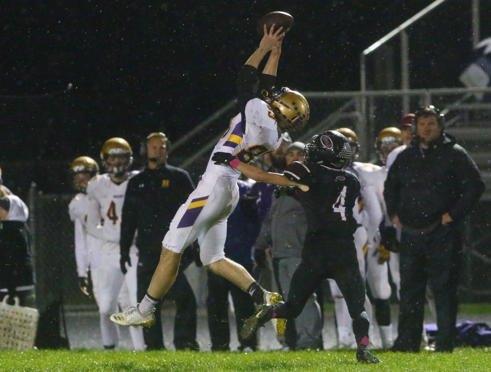 Hobart at Lowell football